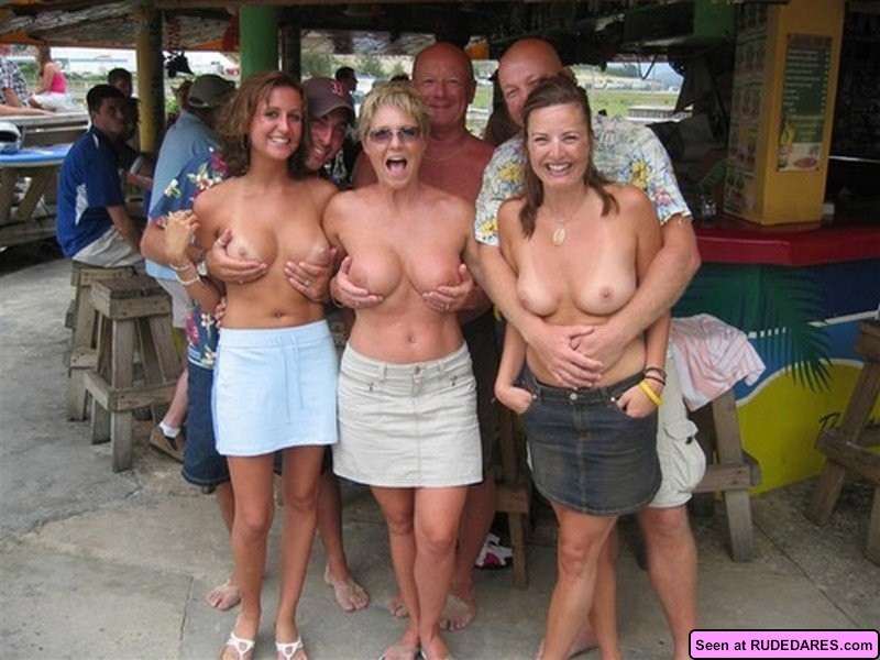 Women Undressing In Public